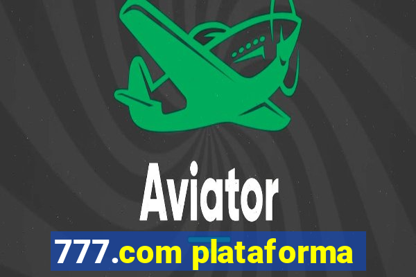 777.com plataforma