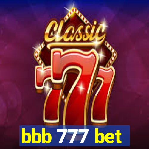 bbb 777 bet