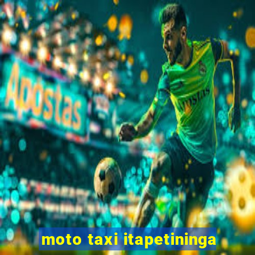 moto taxi itapetininga