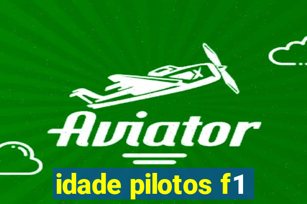 idade pilotos f1