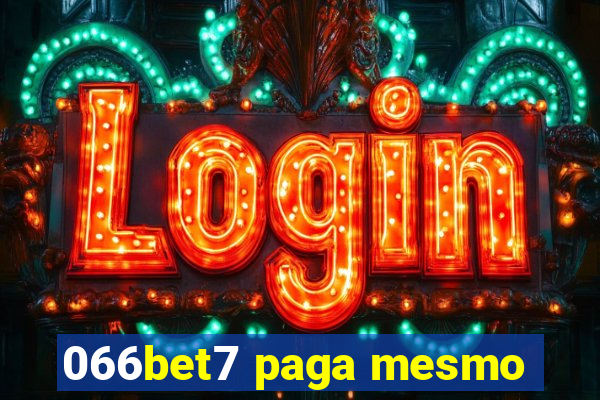 066bet7 paga mesmo