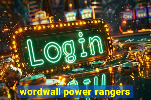 wordwall power rangers