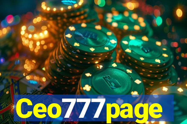 Ceo777page