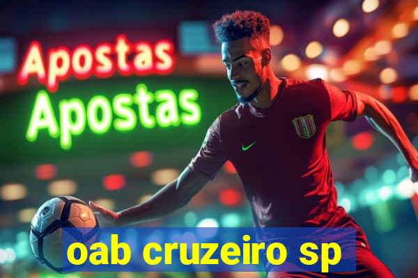 oab cruzeiro sp