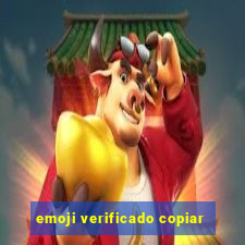 emoji verificado copiar