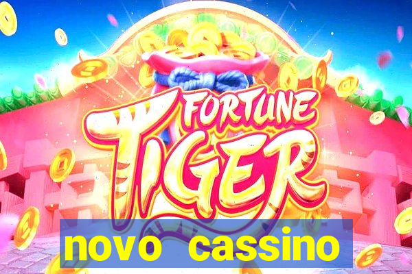 novo cassino pagando no cadastro