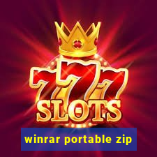 winrar portable zip