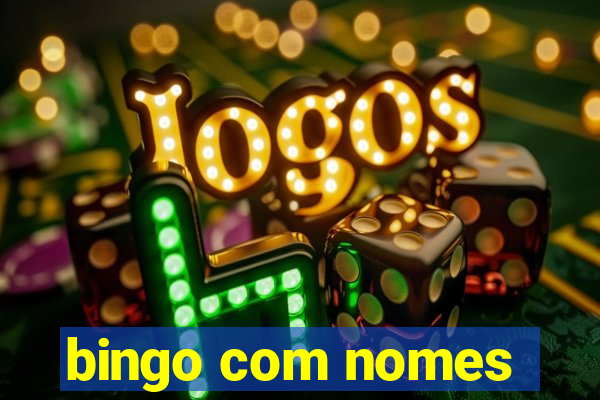 bingo com nomes