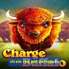 strain rpg pdf português