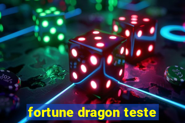 fortune dragon teste