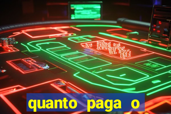 quanto paga o duque da quina com 6 dezenas