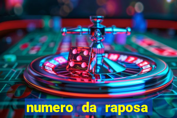 numero da raposa jogo do bicho