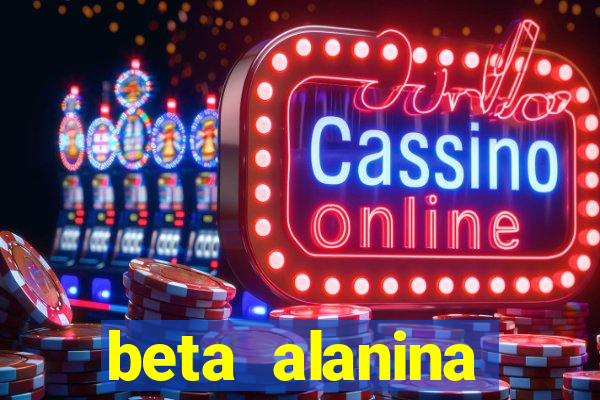 beta alanina aumenta a pressao