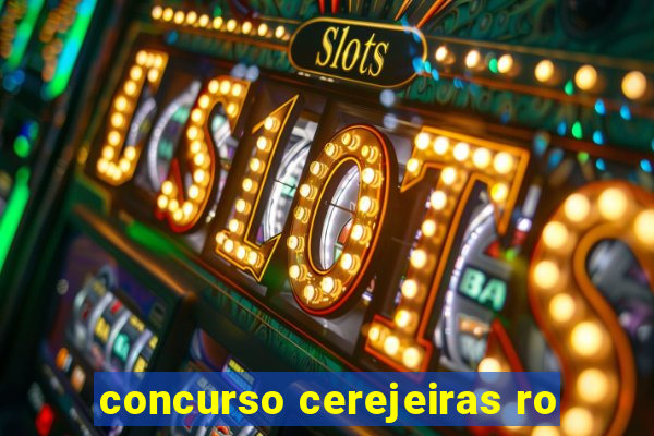 concurso cerejeiras ro