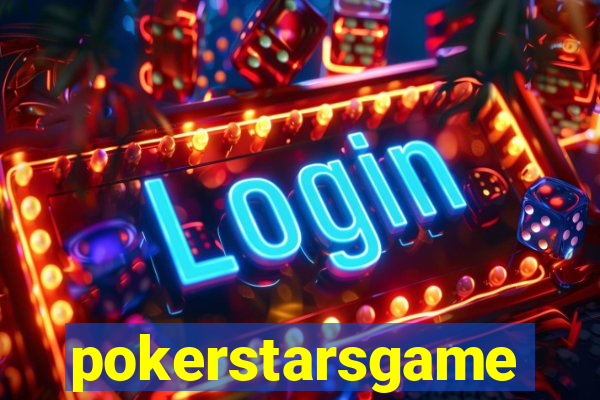 pokerstarsgame